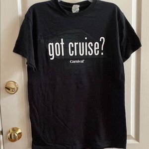 Carnival Black Short Sleeve T-Shirt